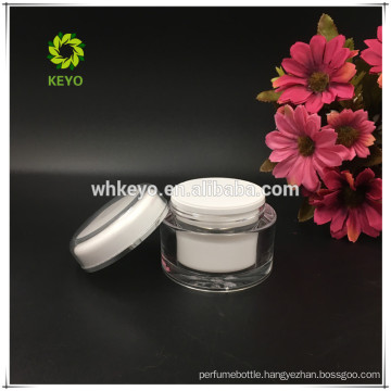 70g acrylic cream jar empty plastic cream jar transparent cosmetic jars